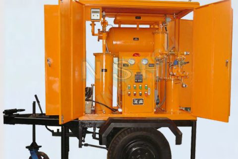 光滑油拖车式滤油机